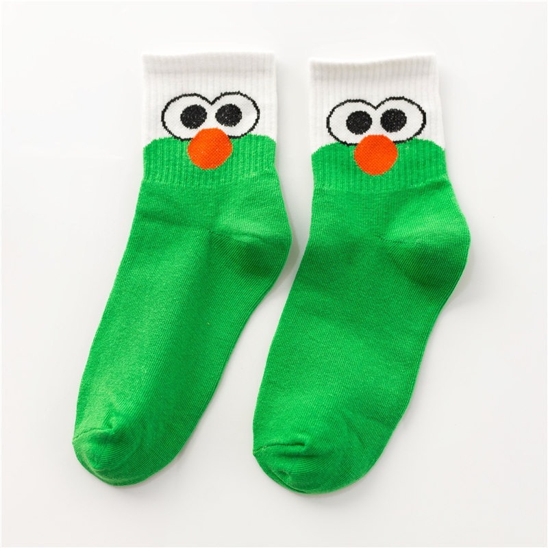 Three-dimensional Cartoon Socks Female Eyes Funny Socks Cute Socks Tide